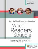 When Readers Struggle: Teaching That Works 0325089671 Book Cover