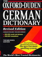 Oxford-Duden German Dictionary: German-English / English-German 0198641710 Book Cover