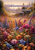 Wildblumenwunder: Farbenfrohe Natur zum Ausmalen 3384179714 Book Cover