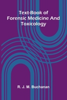 Text-book of forensic medicine and toxicology 9369055118 Book Cover