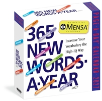 Mensa® 365 New Words-A-Year Page-A-Day® Calendar 2027 1523535512 Book Cover
