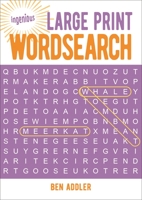 The Ingenious Easy-To-Read Book of Wordsearch 1789501202 Book Cover