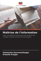 Maîtrise de l'information 620571423X Book Cover