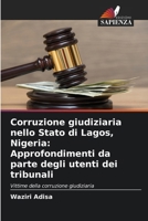 Corruzione giudiziaria nello Stato di Lagos, Nigeria: Approfondimenti da parte degli utenti dei tribunali (Italian Edition) 6208317037 Book Cover