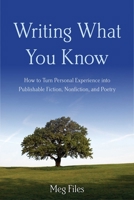 Writing What You Know: How to Turn Personal Experiences into Publishable Fiction, Nonfiction, and Poetry 1621535118 Book Cover