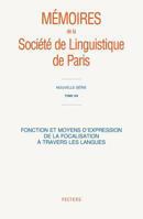 Fonction Et Moyens d'Expression de la Focalisation a Travers Les Langues 9042914602 Book Cover