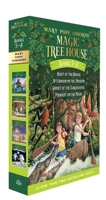 Magic Tree House Boxed Set 2, Books 5-8: Night of the Ninjas, Afternoon on the Amazon, Sunset of the Sabertooth, and Midnight on the Moon