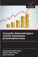 Czynniki determinujace wyniki finansowe przedsiebiorstwa (Polish Edition) 6209990959 Book Cover