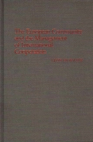 The European Community and the Management of International Cooperation 0313250308 Book Cover