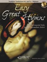 Easy Great Hymns Trombone Instrumental Solos For The Intermediate Soloist Cd Included 9043119431 Book Cover