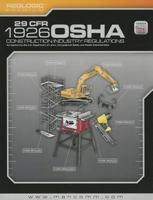 29 CFR 1926 OSHA Construction Regulations 1599593831 Book Cover