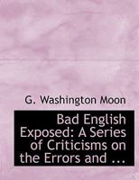 Bad English Exposed 0554733951 Book Cover