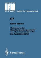 Optimierung Der Oberflachenmikrogeometrie Von Aluminiumfeinblech Fur Das Karosserieziehen 3540501681 Book Cover