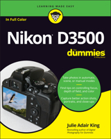Nikon D3500 for Dummies 1119561833 Book Cover