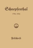 Die Erziehungsanstalt Schnepfenthal 1784 1934 3642938752 Book Cover