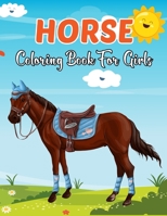 Horse Coloring Book For Girls: A Fun Coloring Book For Kids Featuring Amazing Horse | Gift Idea For Horse Lover. Vol-1 B08VCMWM1R Book Cover