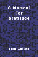 A Moment For Gratitude 1095795902 Book Cover