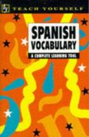 Spanish Vocabulary 0340663723 Book Cover