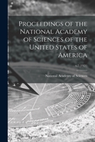 Proceedings of the National Academy of Sciences of the United States of America; v.7 1178937313 Book Cover