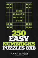 250 Easy Numbricks puzzles 8x8 1979401578 Book Cover