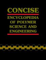 Concise Encyclopedia of Polymer Science and Engineering 0471318566 Book Cover