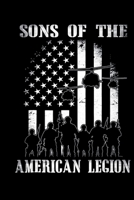 Sons Of The American Legion: Veterans day Notebook 6 x 9 Blank Notebook, notebook journal, Dairy, 100 pages. 1673935192 Book Cover
