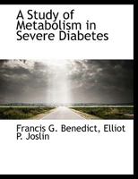 A Study of Metabolism Diabetes 053032833X Book Cover