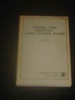Taking Time Seriously 0819106003 Book Cover