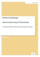 Altersversicherung in Deutschland 3838640640 Book Cover