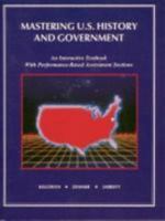Mastering U. S. History & Government: An Interactive Textbook 0962472395 Book Cover