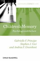 Children's Memory: Psychology and the Law (Understanding Childrens Words) 1405110635 Book Cover