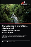 Cambiamenti climatici e strategie di adattamento alla variabilità 6203108316 Book Cover