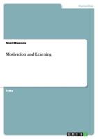 Motivation and Learning 365619212X Book Cover