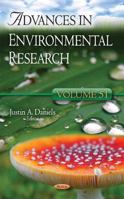 Advances in Environmental Research 1634857860 Book Cover