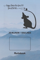 Happy Chinese New Year 2020 : Notebook 165131652X Book Cover