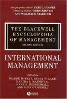 International Management (Blackwell Encyclopedia of Management) 0631234934 Book Cover