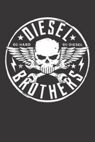 Notebook for car auto mechanic tuner and racer diesel brothers: Dot Dotted Grid Funny Notebook Diary Journal vintage Oldtimer engine fix garage Lover school torque Gift For Men & Women (6" x 9" 100 Pa 1087087988 Book Cover