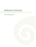 SUSE Manager 3.1: Reference Manual 1680921452 Book Cover