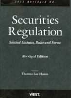 Securities Regulation 2012: Selected Statutes, Rules and Forms 0314275215 Book Cover