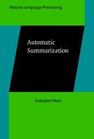 Automatic Summarization 1588110605 Book Cover