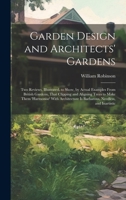 Garden Design and Architects' Gardens 8027388589 Book Cover