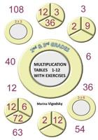 2nd and 3rd Grades Multiplication Tables 1-12 with Exercises 1727535642 Book Cover