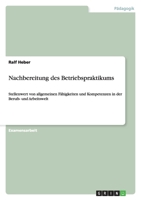Nachbereitung des Betriebspraktikums 3640778308 Book Cover