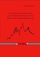 Crustal Structure and Shear Zones in the Southern Rocky Mountains from Refraction/Wide-Angle Reflection Data 3832502971 Book Cover