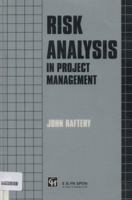 Risk Analysis in Project Management 0419184201 Book Cover