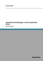 Haushaltsverhandlungen in der Europ?ischen Union 3656993580 Book Cover