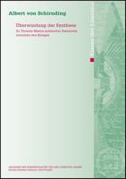 Uberwindung Der Synthese: Zu Thomas Manns Politischer Essayistik Zwischen Den Kriege 3515090606 Book Cover