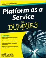 Platform as a Service for Dummies 1118234995 Book Cover
