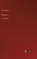 Germania: 34. Jahrgang 3368022792 Book Cover