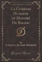 La Comedie Humaine Of Honore De Balzac 9354362990 Book Cover